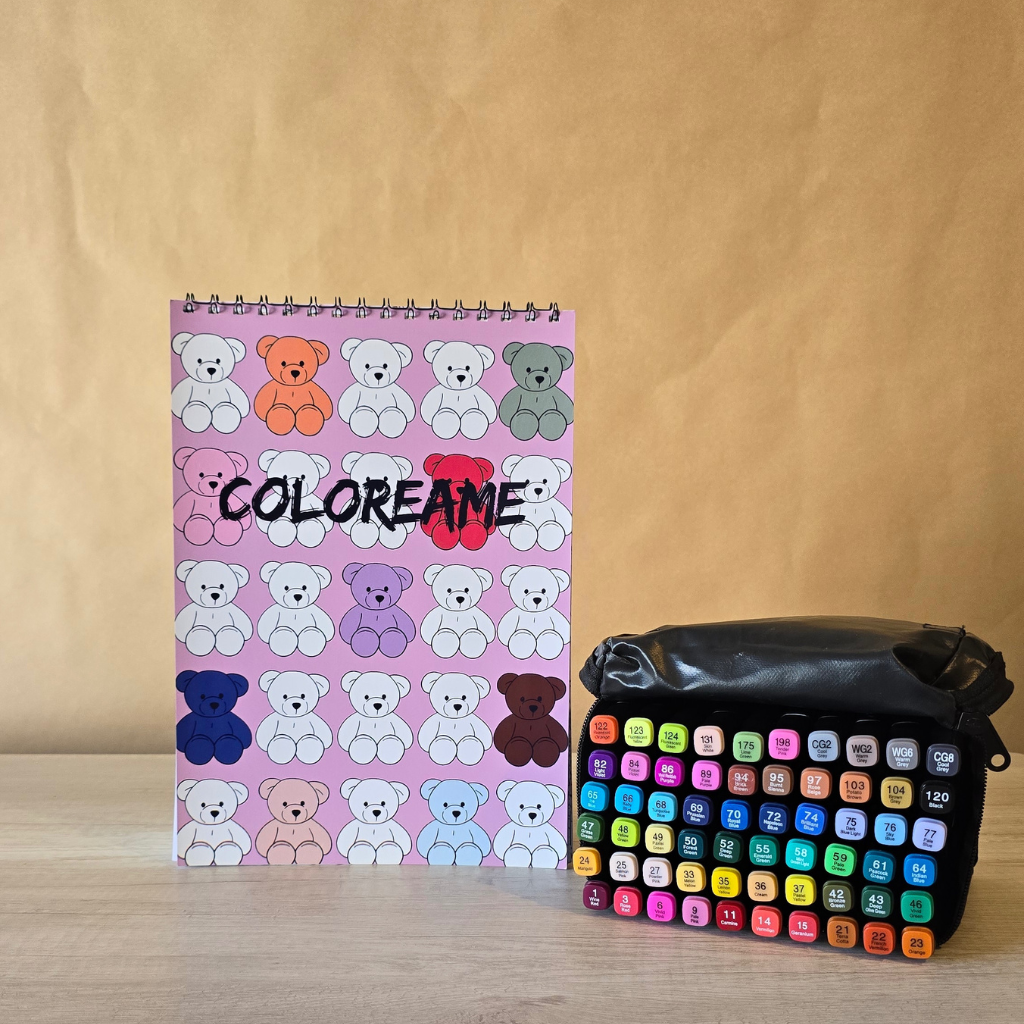 2x1 Libro Coloreame ¡CON FIBRAS DE REGALO!