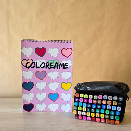 2x1 Libro Coloreame ¡CON FIBRAS DE REGALO!