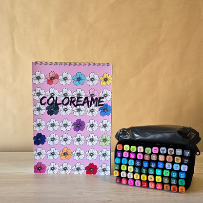 2x1 Libro Coloreame ¡CON FIBRAS DE REGALO!